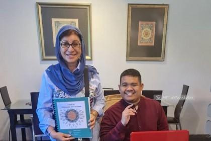 1. Datin Syarifah's  book of poems is now available in braille. Thanks to the Al Fitrah team! 